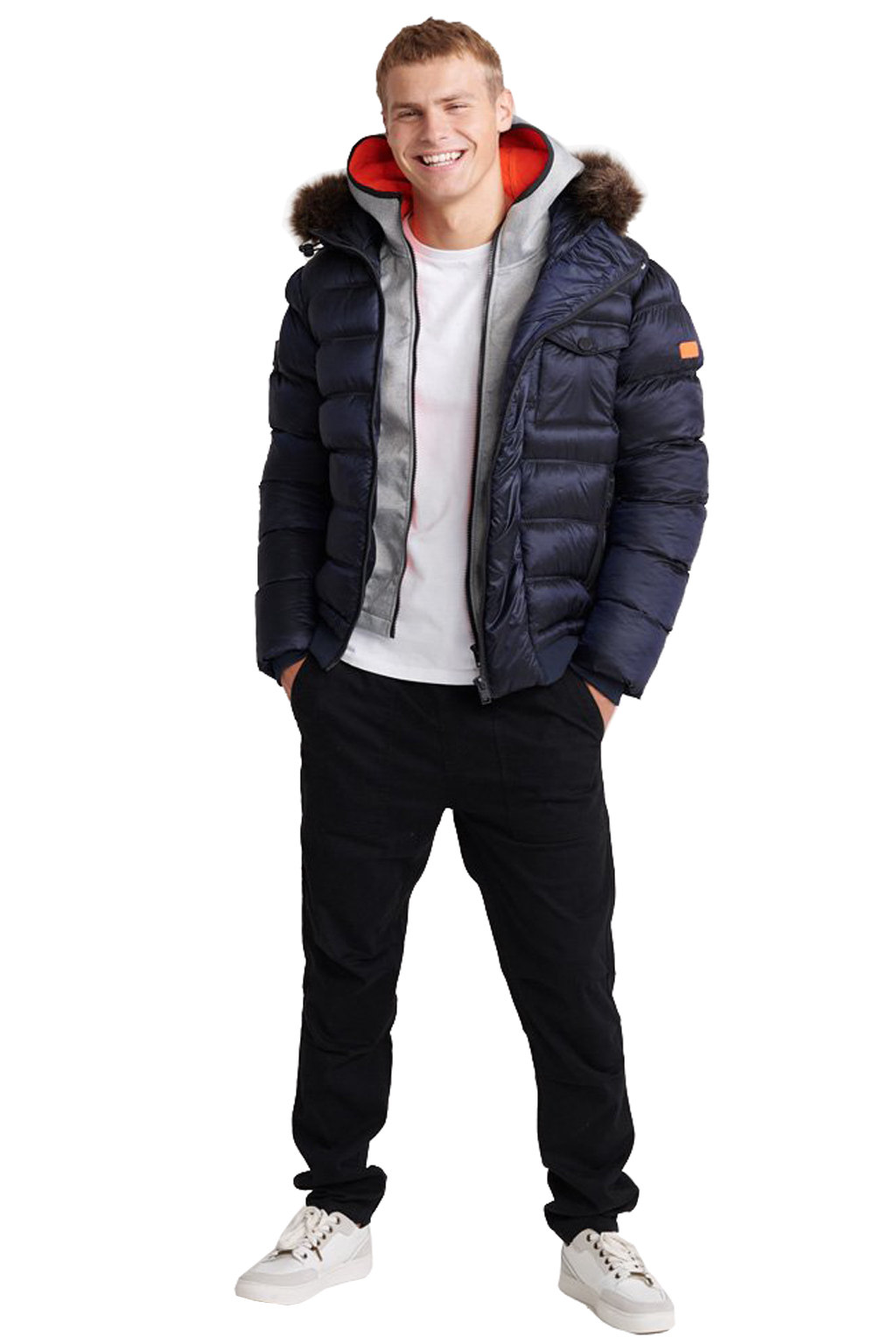 SUPERDRY ICON RESCUE PUFFER ΜΠΟΥΦΑΝ 