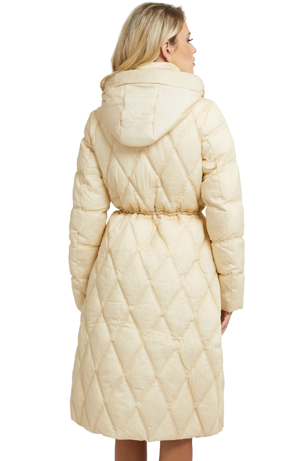 GUESS 'LUCILLE' ΜΑΚΡΥ PUFFER ΜΠΟΥΦΑΝ ΓΥΝΑΙΚΕΙΟ W2BL57WEX20-G1M5