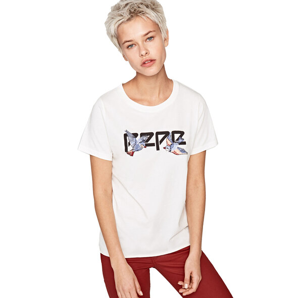 PEPE JEANS 'DIANA' ΓΥΝΑΙΚΕΙΟ LOGO T-SHIRT PL503728-808