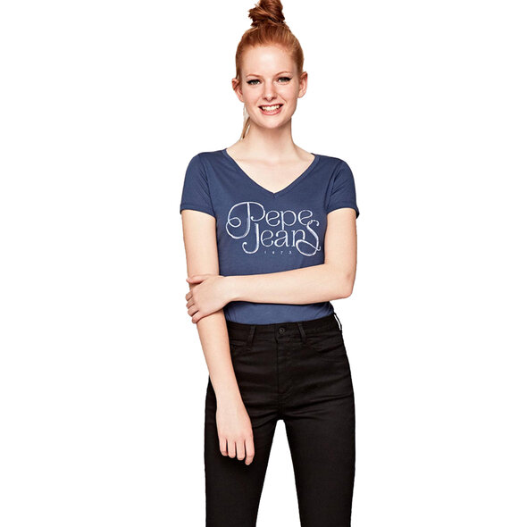 PEPE JEANS 'PEPA'  ΓΥΝΑΙΚΕΙΟ LOGO T-SHIRT PL503738-588