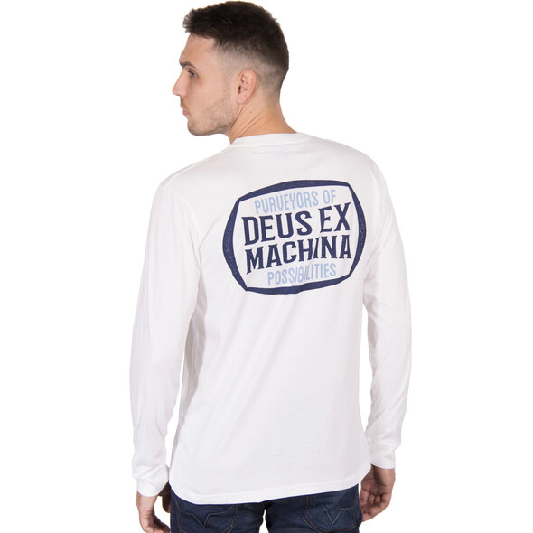 DEUS EX MACHINA 'WAXXY' ΜΠΛΟΥΖΑ ΑΝΔΡΙΚΗ DMW91995B-WHITE