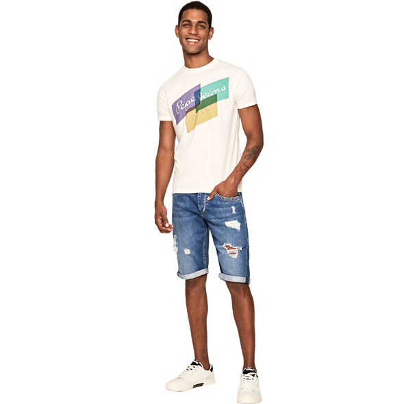 PEPE JEANS 'MORRISON' T-SHIRT ΑΝΔΡΙΚΟ ΜΕ MULTICOLOR LOGO PM507291-803