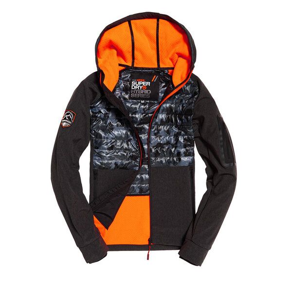 SUPERDRY MOUNTAIN SOFTSHELL HYBRID ΜΠΟΥΦΑΝ ΑΝΔΡΙΚΟ M50009CR-VQ7