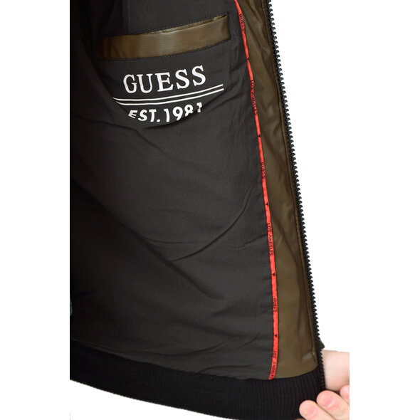 GUESS ECO-LEATHER PUFFER ΜΠΟΥΦΑΝ ΑΝΔΡIKO M0BL43WABC0-G1AM