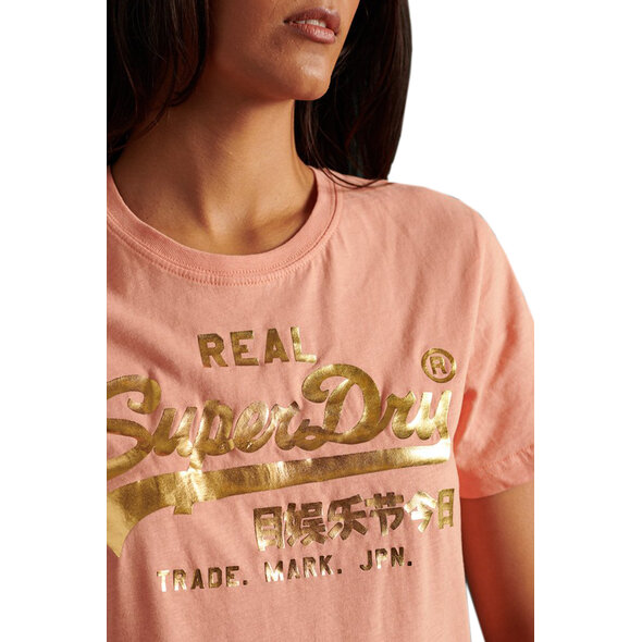 SUPERDRY VINTAGE LOGO LUSTER ΜΠΛΟΥΖΑ ΓΥΝΑΙΚEIA W1010226A-L6V