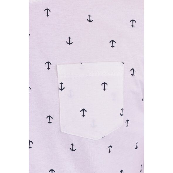 TOM TAILOR ΜΠΛΟΥΖΑ ΑΝΔΡΙΚΗ ΜΕ HARBOUR MINIMAL PRIΝΤ 1024571-10332
