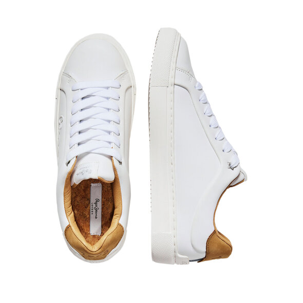 PEPE JEANS 'ADAMS' ΔΕΡΜΑΤΙΝΑ SNEAKERS ΓΥΝΑΙΚΕΙΑ PLS31049-800