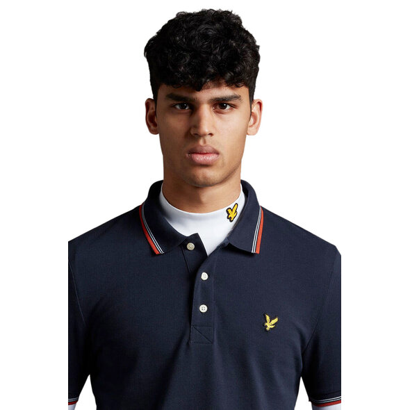 LYLE AND SCOTT SEASONAL TIPPED POLO ΜΠΛΟΥΖΑ ΑΝΔΡIKH SP800VTR-W394