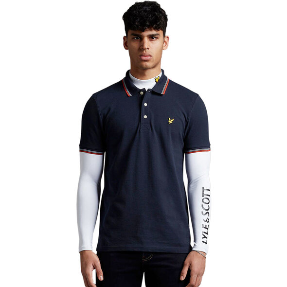 LYLE AND SCOTT SEASONAL TIPPED POLO ΜΠΛΟΥΖΑ ΑΝΔΡIKH SP800VTR-W394
