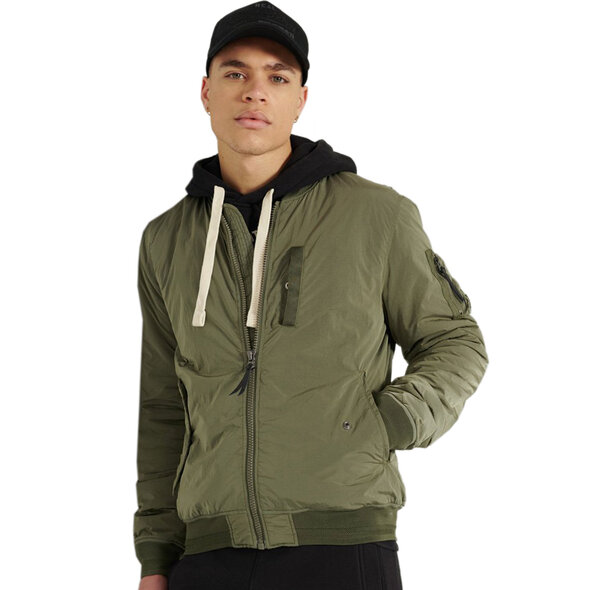 SUPERDRY NEW MILITARY BOMBER ΜΠΟΥΦΑΝ ΑΝΔΡIKO M5010799A-03O