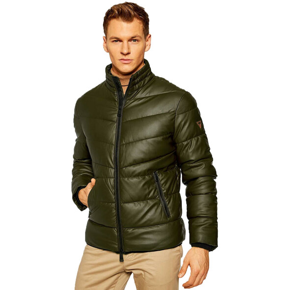 GUESS ECO-LEATHER PUFFER ΜΠΟΥΦΑΝ ΑΝΔΡIKO M0BL43WABC0-G1AM