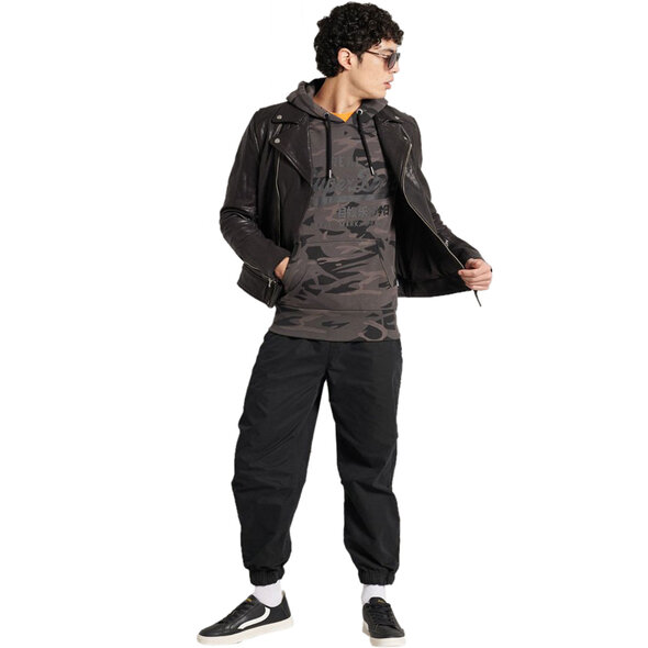SUPERDRY VINTAGE LOGO ALL OVER PRINT ΦΟΥΤΕΡ ΑΝΔΡIKO ME KOYKOYΛΑ M2010480B-FL8
