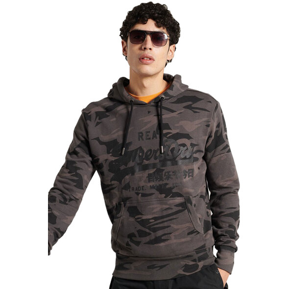 SUPERDRY VINTAGE LOGO ALL OVER PRINT ΦΟΥΤΕΡ ΑΝΔΡIKO ME KOYKOYΛΑ M2010480B-FL8