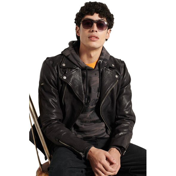 SUPERDRY VINTAGE LOGO ALL OVER PRINT ΦΟΥΤΕΡ ΑΝΔΡIKO ME KOYKOYΛΑ M2010480B-FL8