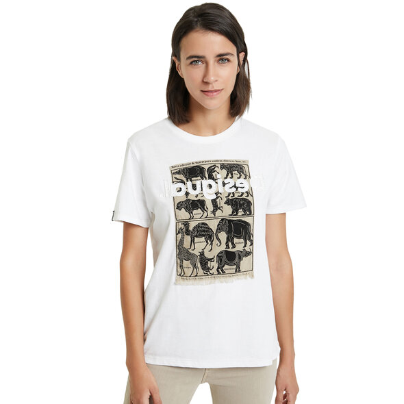 DESIGUAL 'AFRICAN ANIMALS' ΜΠΛΟΥΖΑ ΓΥΝΑΙΚEIA 20WWTK23-1000