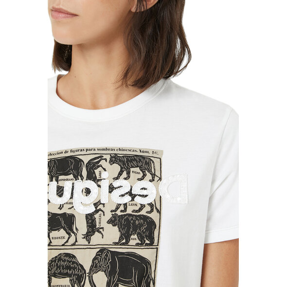 DESIGUAL 'AFRICAN ANIMALS' ΜΠΛΟΥΖΑ ΓΥΝΑΙΚEIA 20WWTK23-1000