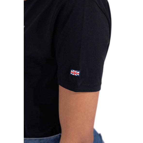 PEPE JEANS 'ZELDAS' ΜΠΛΟΥΖΑ ΓΥΝΑΙΚEIA ME FLAG PRINT PL505037-999