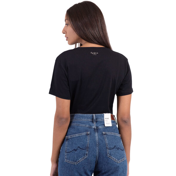 PEPE JEANS 'ZELDAS' ΜΠΛΟΥΖΑ ΓΥΝΑΙΚEIA ME FLAG PRINT PL505037-999