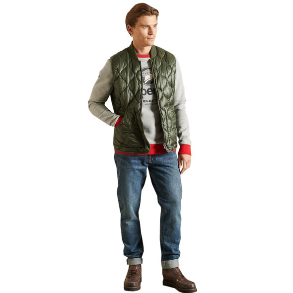 SUPERDRY CORE LOGO AMERICAN CLASSIC RINGER ΦΟΥΤΕΡ ΑΝΔΡΙΚΟ M2011466A-ZUC