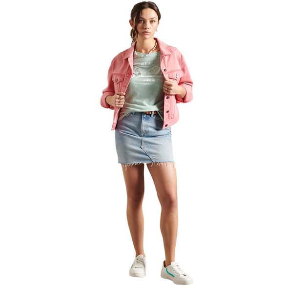SUPERDRY VINTAGE LOGO TONAL SATIN ΜΠΛΟΥΖΑ ΓΥΝΑΙΚEIA W1010234B-VIQ