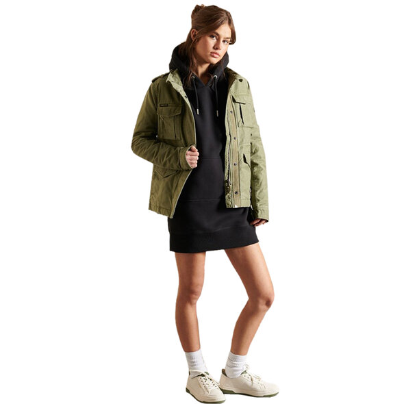 SUPERDRY VINTAGE LOGO EMBROIDERED ΦΟΥΤΕΡ ΦΟΡΕΜΑ ΓΥΝΑΙΚEIO W8011084A-02A