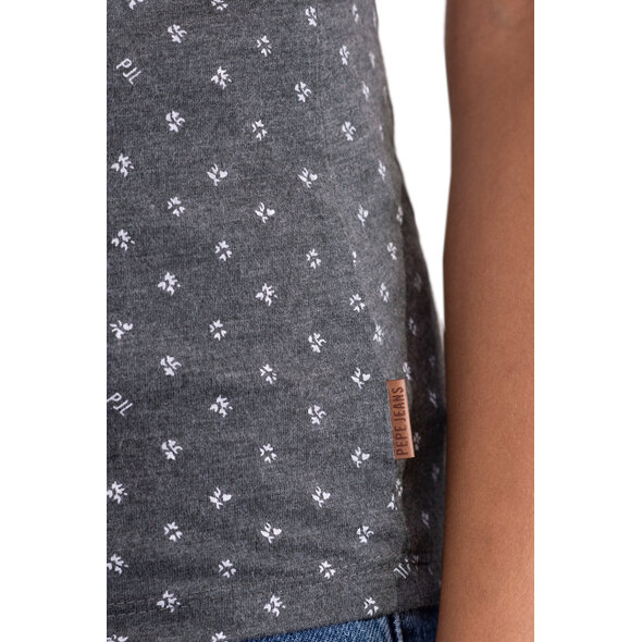 PEPE JEANS 'REGINAS' MICRO-PRINT T-SHIRT ΓΥΝΑΙΚEIO PL505032-987
