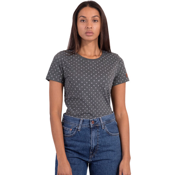 PEPE JEANS 'REGINAS' MICRO-PRINT T-SHIRT ΓΥΝΑΙΚEIO PL505032-987