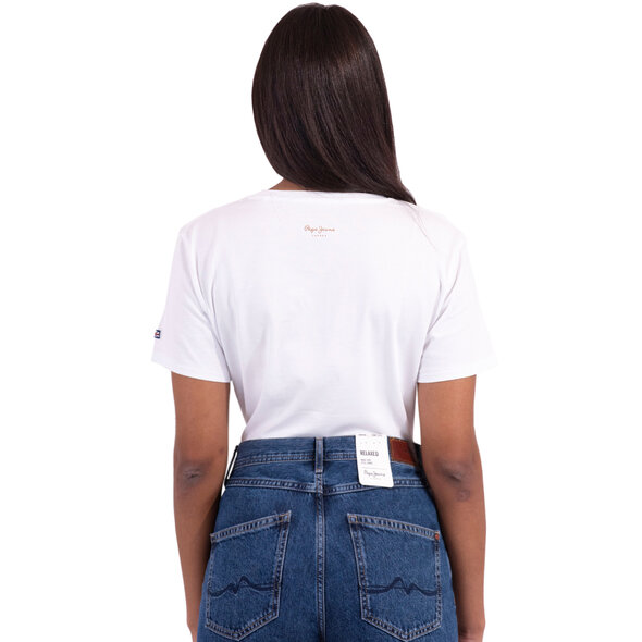 PEPE JEANS 'ZELDAS' ΜΠΛΟΥΖΑ ΓΥΝΑΙΚEIA ME FLAG PRINT PL505037-800