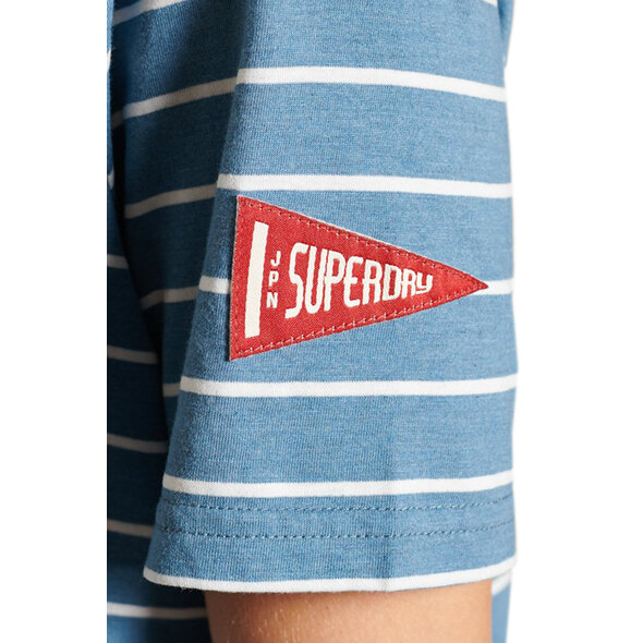 SUPERDRY SCRIPT STYLE COLLEGE STRIPE ΜΠΛΟΥΖΑ ΓΥΝΑΙΚEIA W1010695A-5XX