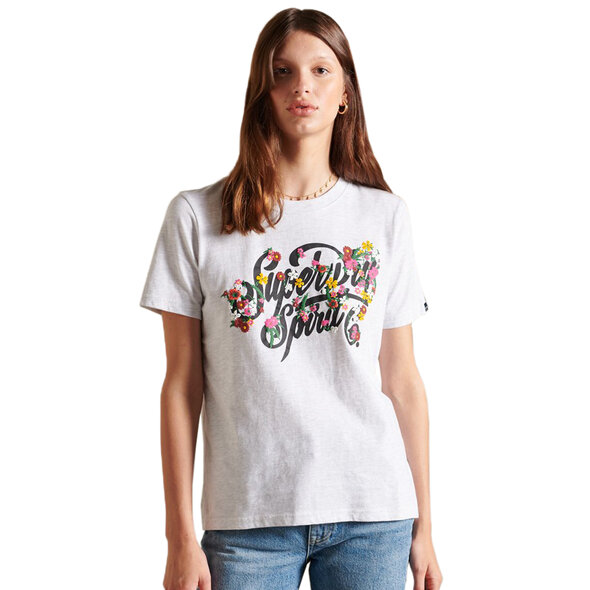 SUPERDRY SCRIPT STYLE FLORAL ΜΠΛΟΥΖΑ ΓΥΝΑΙΚEIA W1010733A-54G