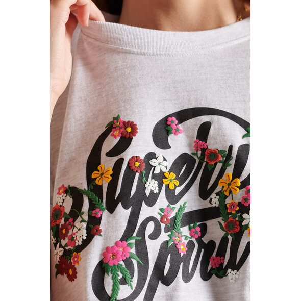 SUPERDRY SCRIPT STYLE FLORAL ΜΠΛΟΥΖΑ ΓΥΝΑΙΚEIA W1010733A-54G