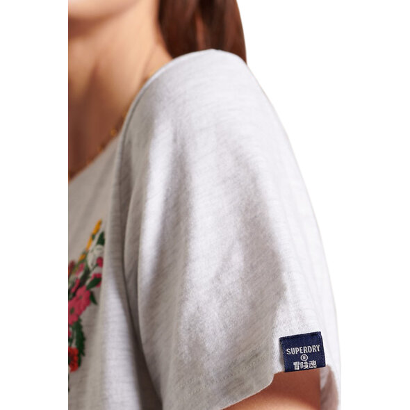 SUPERDRY SCRIPT STYLE FLORAL ΜΠΛΟΥΖΑ ΓΥΝΑΙΚEIA W1010733A-54G