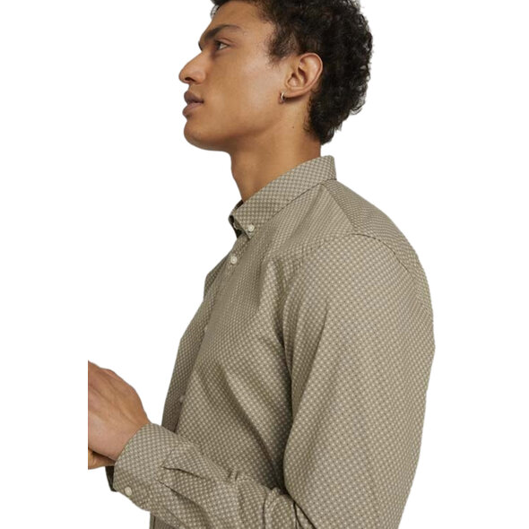 TOM TAILOR ALL OVER PRINT ΠΟΥΚΑΜΙΣΟ ΑΝΔΡIKO 1024395-27797
