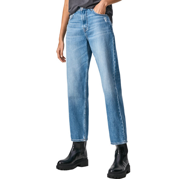 PEPE JEANS 'DOVER' RELAXED ΨΗΛΟΜΕΣΟ DENIM ΠΑΝΤΕΛΟΝΙ ΓΥΝΑΙΚEIO PL203939HG3-000