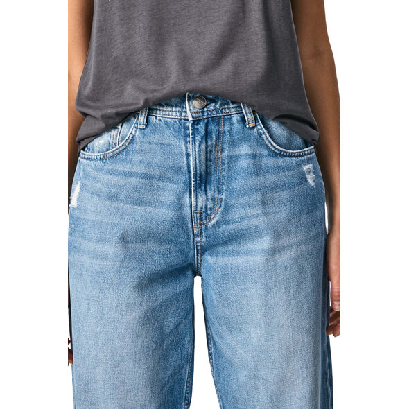 PEPE JEANS 'DOVER' RELAXED ΨΗΛΟΜΕΣΟ DENIM ΠΑΝΤΕΛΟΝΙ ΓΥΝΑΙΚEIO PL203939HG3-000