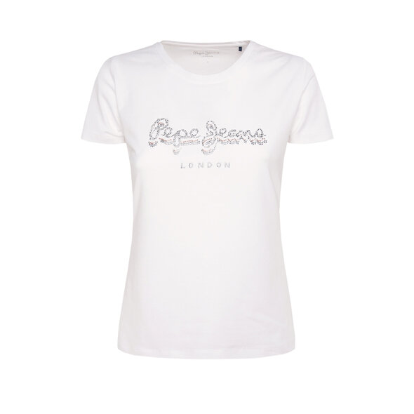 PEPE JEANS 'BEATRICE' STRASS T-SHIRT ΓΥΝΑΙΚEIO PL504434-802