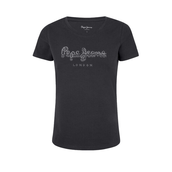 PEPE JEANS 'BEATRICE' STRASS T-SHIRT ΓΥΝΑΙΚEIO PL504434-999