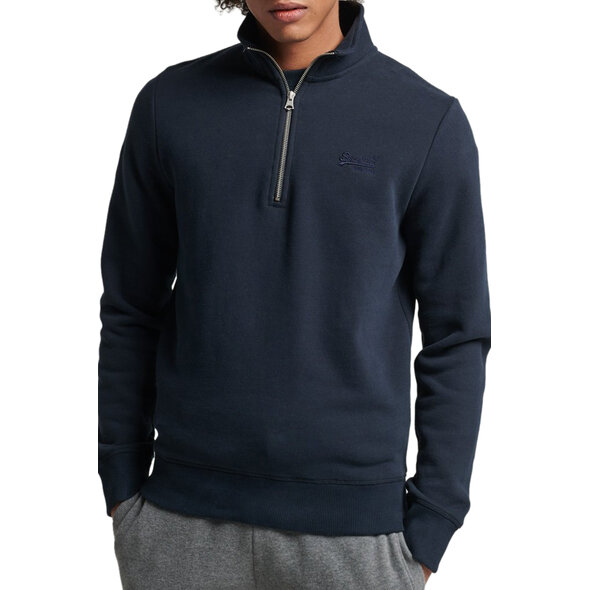 SUPERDRY VINTAGE LOGO ZIP HENLEY ΦΟΥΤΕΡ ΑΝΔΡΙΚΟ M2011950B-98T