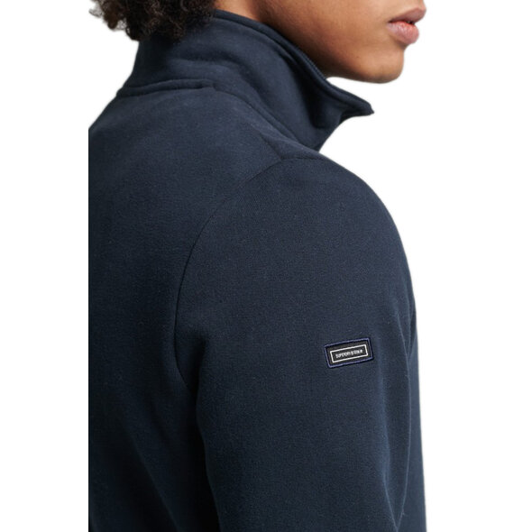SUPERDRY VINTAGE LOGO ZIP HENLEY ΦΟΥΤΕΡ ΑΝΔΡΙΚΟ M2011950B-98T