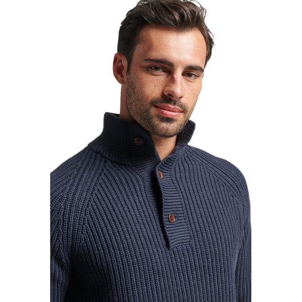 SUPERDRY VINTAGE HENLEY ΠΛΕΚΤΟ ΑΝΔΡIKO M6110498A-98T