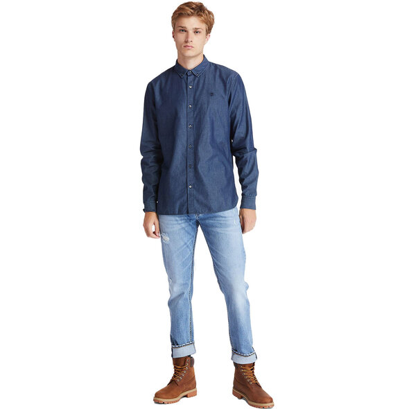 TIMBERLAND 'MUMFORD RIVER' CHAMBRAY ΠΟΥΚΑΜΙΣΟ ΑΝΔΡΙΚΟ TB0A2BQG-K53