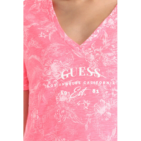 GUESS ALLOVER PRINT ΜΠΛΟΥΖΑ ΓΥΝΑΙΚEIA W3GI31KBQJ0-F482