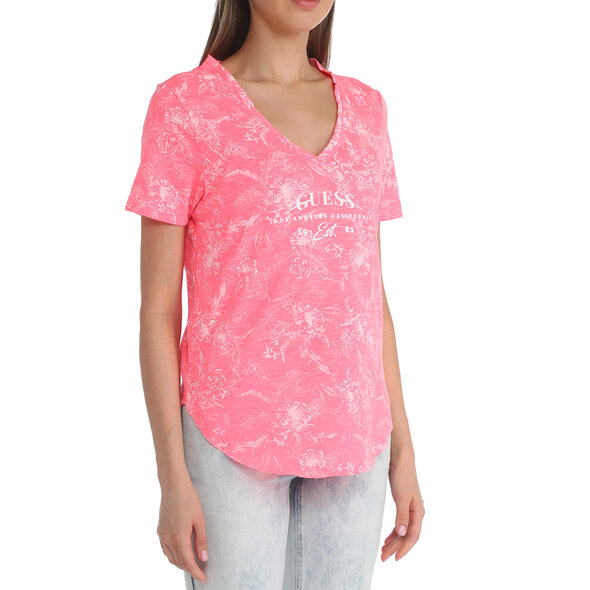 GUESS ALLOVER PRINT ΜΠΛΟΥΖΑ ΓΥΝΑΙΚEIA W3GI31KBQJ0-F482