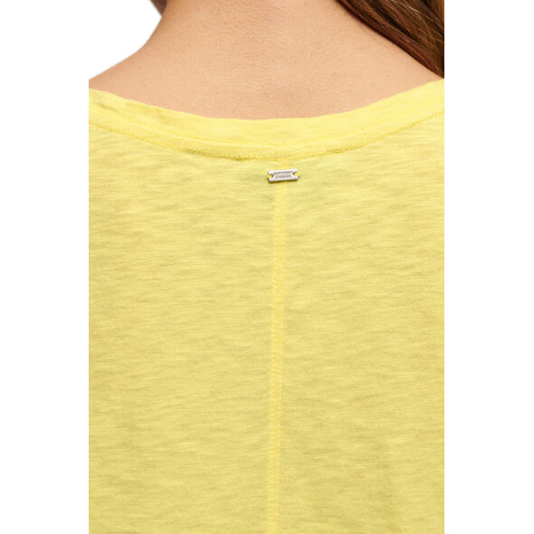 SUPERDRY SLUB EMBROIDERED V-NECK ΜΠΛΟΥΖΑ ΓΥΝΑΙΚEIA W1011181A-8CW