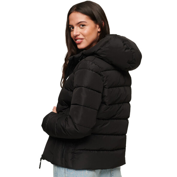 SUPERDRY HOODED SPIRIT SPORTS PUFFER ΜΠΟΥΦΑΝ ΓΥΝΑΙΚEIO W5011630A-02A