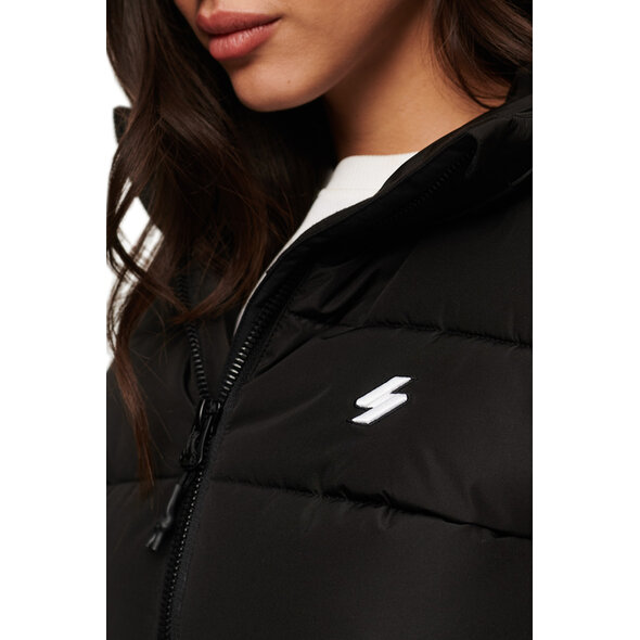 SUPERDRY HOODED SPIRIT SPORTS PUFFER ΜΠΟΥΦΑΝ ΓΥΝΑΙΚEIO W5011630A-02A