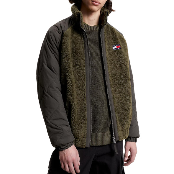 TOMMY HILFIGER MEDIA SHERPA JACKET ΑΝΔΡIKO DM0DM17236-MR1