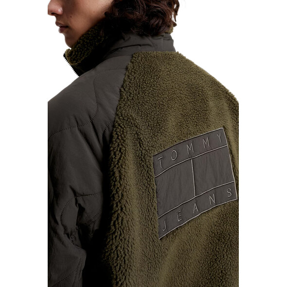 TOMMY HILFIGER MEDIA SHERPA JACKET ΑΝΔΡIKO DM0DM17236-MR1