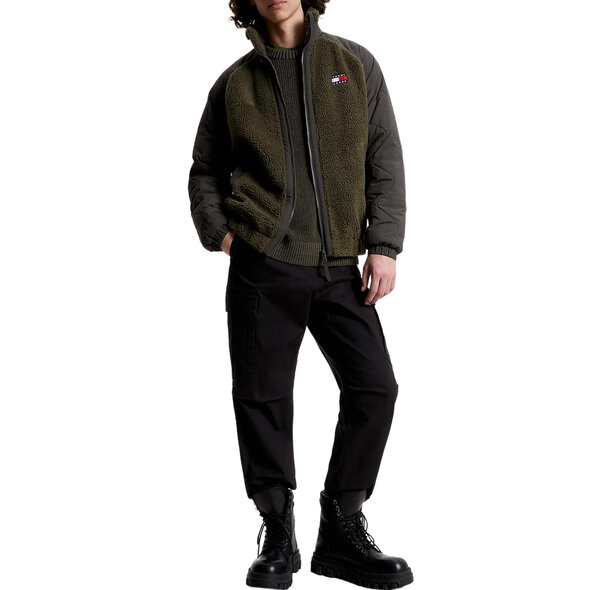 TOMMY HILFIGER MEDIA SHERPA JACKET ΑΝΔΡIKO DM0DM17236-MR1