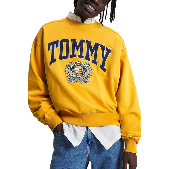 TOMMY HILFIGER BOXY COLLEGE ΦΟΥΤΕΡ ΑΝΔΡIKO DM0DM16804-KEM